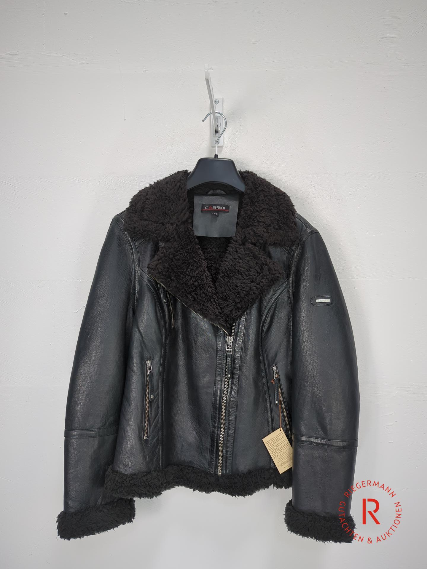 DAMEN LEDERJACKE GRÖSSE 42